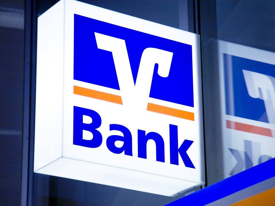 Volksbank-Logo an einer Filiale (Symbolbild) | Foto: picture alliance