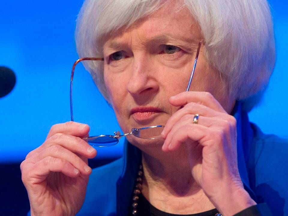 Janet Yellen kan være på vej til at blive ny finansminister i USA. | Foto: Saul Loeb/AFP/Ritzau Scanpix