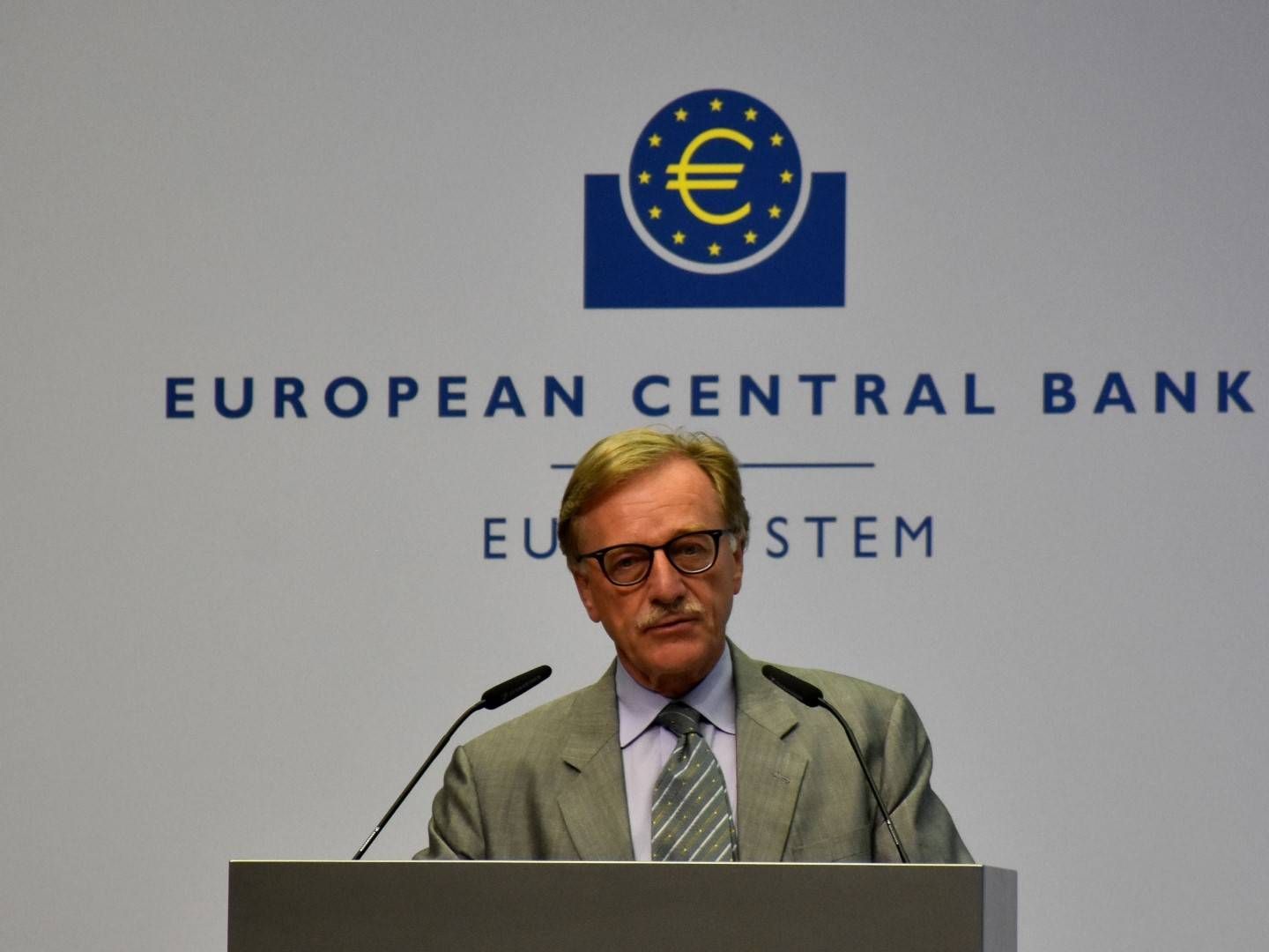 Yves Mersch, Vize-Chef der Bankenaufsicht der EZB | Foto: picture alliance / AA
