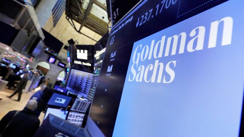 Goldman Sachs Logo auf dem NYSE Handelsparkett | Foto: dpa picture alliance