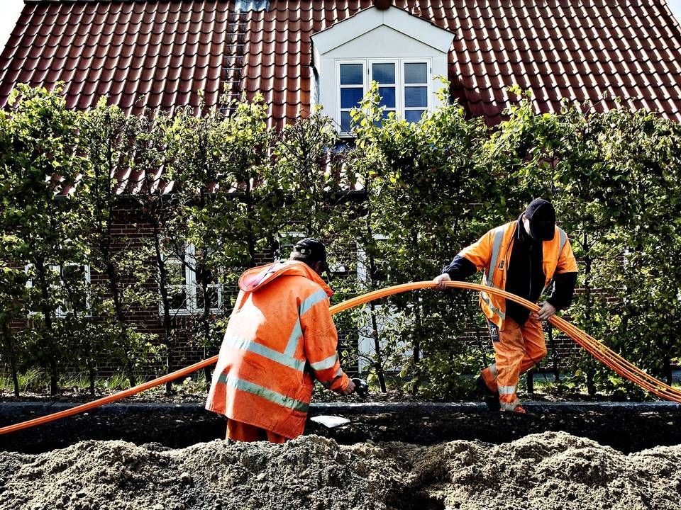 Ifølge Dansk Energi har landets energiselskaber investeret mere end 20 mia. kr. i fibernet. | Foto: Christian Klindt Sølbeck/INDBLIK