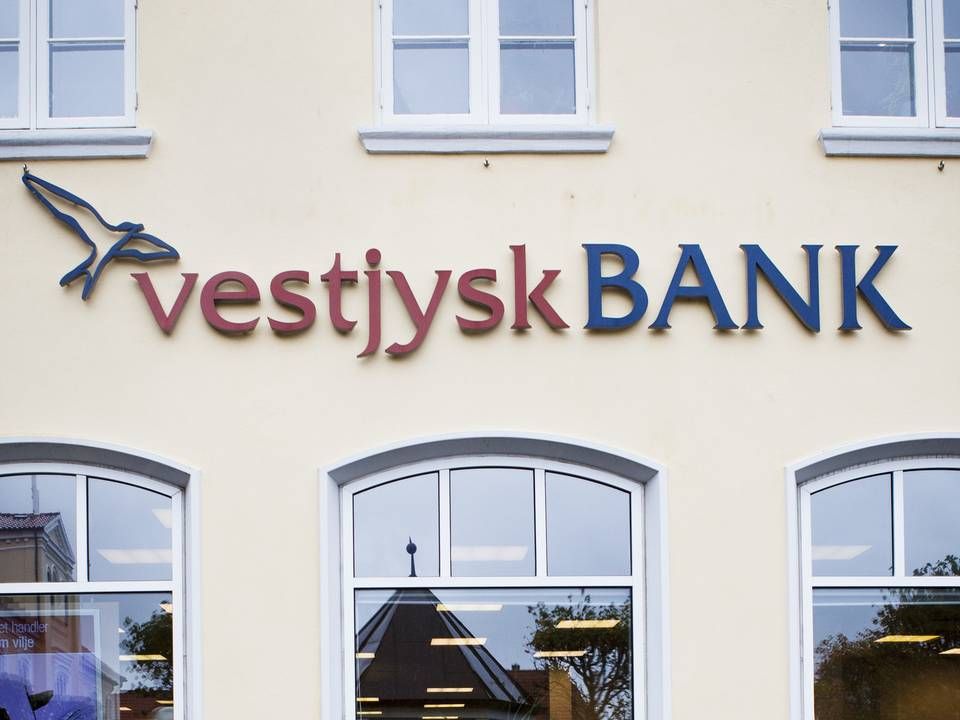 Vestjysk Banks navn og logo vil blive anvendt fremover. | Foto: Ditte Lysgaard Holm/ERH