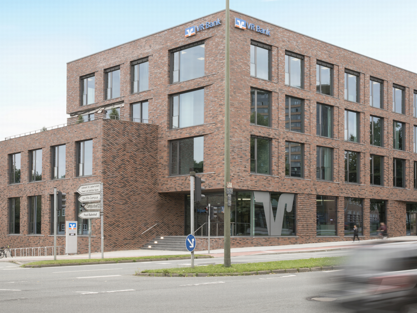 Die Zentrale der VR Bank Nord in Flensburg | Foto: VR Bank Nord
