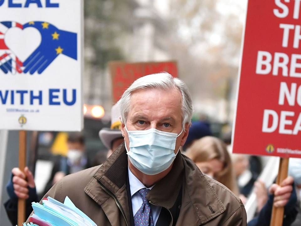 EUs brexit–forhandler, Michel Barnier. | Foto: Daniel Leal-Olivas/AFP/Ritzau Scanpix