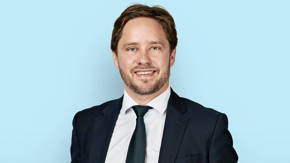 Andreas Ruben Madsen is CFO at Danish financial group Alm. Brand Bank | Photo: Alm Brand/PR