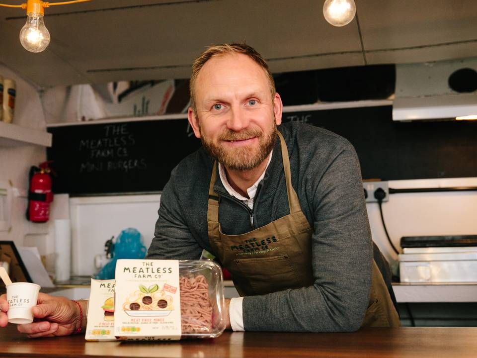 Morten Toft Bech er stifter og direktør i Meatless Farm, der nu vil skrue endnu mere op for den plantebaserde satsning. | Foto: PR/The Meatless Farm