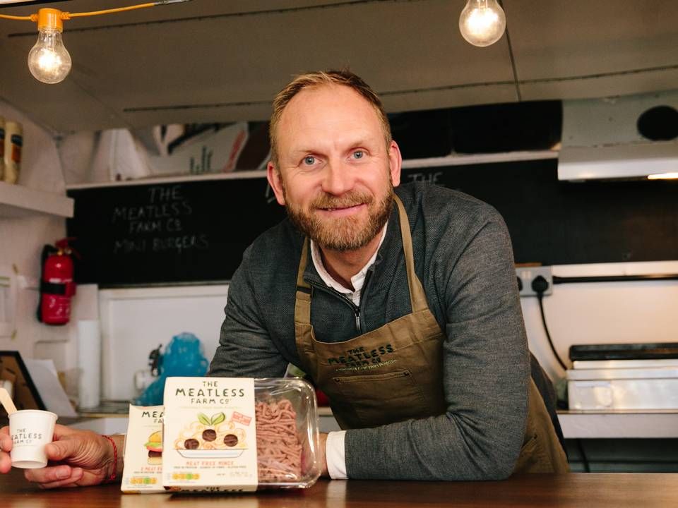Morten Toft Bech er stifter og direktør i Meatless Farm, der nu vil skrue endnu mere op for den plantebaserde satsning.Foto: PR/The Meatless Farm. | Foto: PR/The Meatless Farm