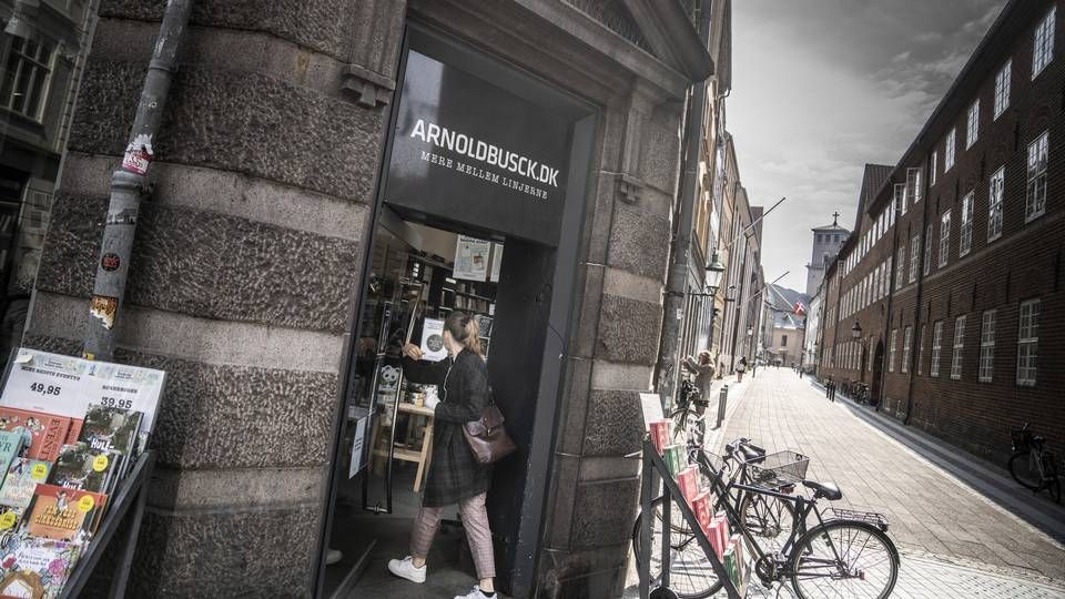 Boghandlerkæden Arnold Busck måtte kapitulere i april. | Foto: Anthon Unger