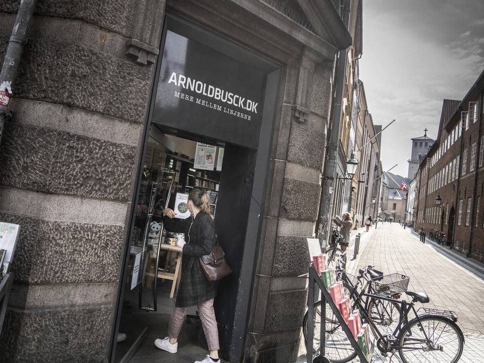 Boghandlerkæden Arnold Busck måtte kapitulere i april. | Foto: Anthon Unger