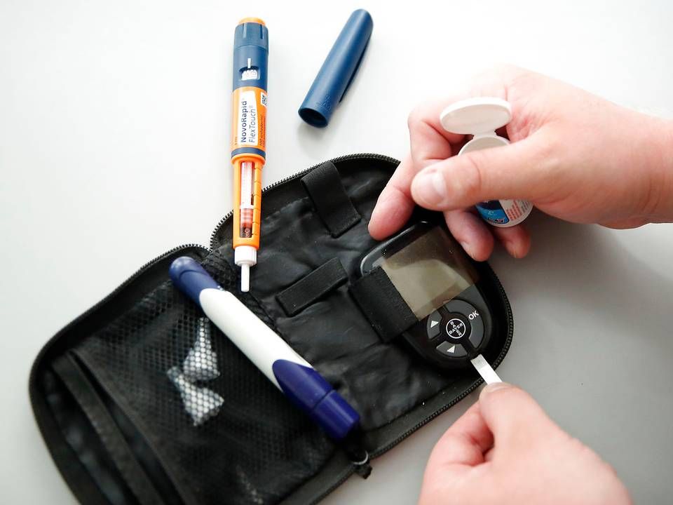 Finansloven afsætter 10 millioner kroner i 2021 til et forsøg med glukosemålere til personer med diabetes. | Foto: Jens Dresling/Ritzau Scanpix