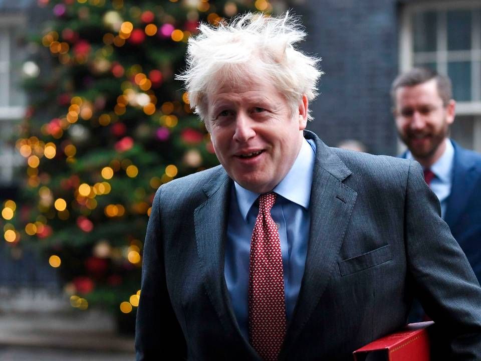 Storbritanniens premierminister Boris Johnson. | Foto: Daniel Leal-Olivas/AFP/Ritzau Scanpix