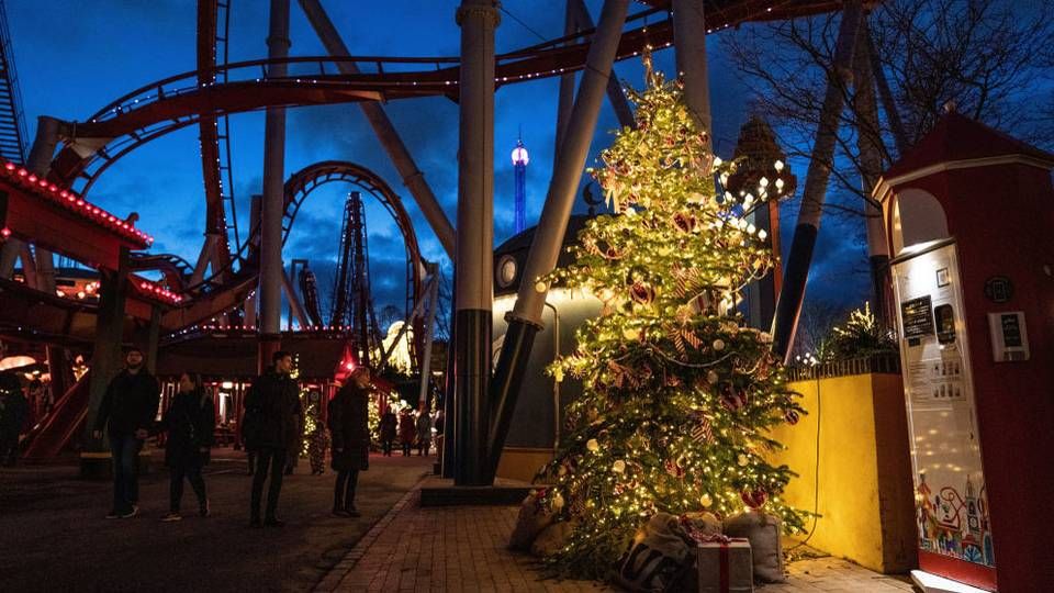 De nye restriktioner, der træder i kraft onsdag, betyder, at årets julesæson i Tivoli kom til at slutte meget brat. | Foto: Emil Helms/Ritzau Scanpix