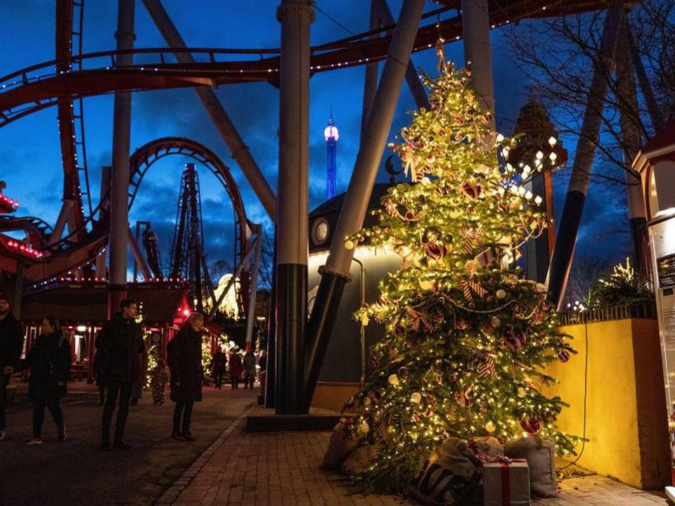 De nye restriktioner, der træder i kraft onsdag, betyder, at årets julesæson i Tivoli kom til at slutte meget brat. | Foto: Emil Helms/Ritzau Scanpix