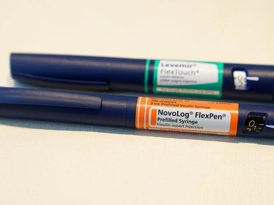 Virksomheden GO-Pen vil revolutionere markedet for insulinpenne, der blandt andre domineres af Novo Nordiks' Novolog Flexpen (fotoet) | Foto: Carlo Allegri/Reuters/Ritzau Scanpix