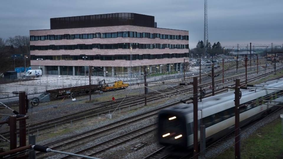 Pensiondanmark investerer i Banedanmarks nyopførte hovedsæde i Ringsted. | Foto: PR / Pensiondanmark