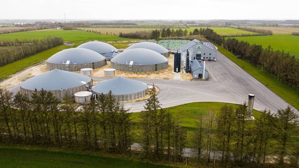 Biogasanlæg ved Outrup. | Foto: Brian Nonbo Lauridsen