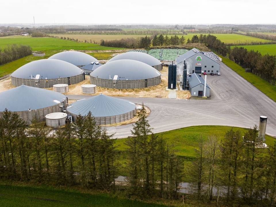Biogasanlæg ved Outrup. | Foto: Brian Nonbo Lauridsen