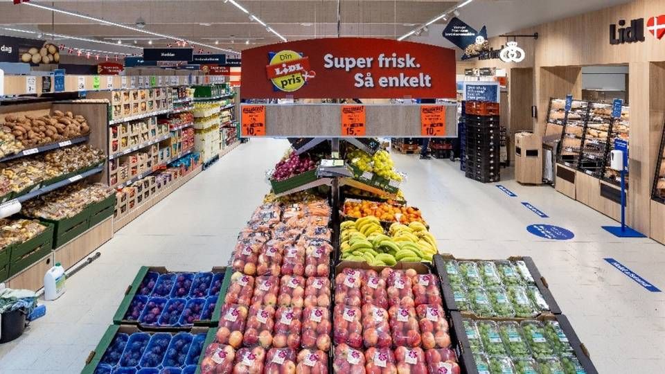 Ud over at købe ind til egne butikker sætter Lidl Danmark også fart i eksport af danske fødevarer ind i moderkoncernen. | Foto: PR / Lidl