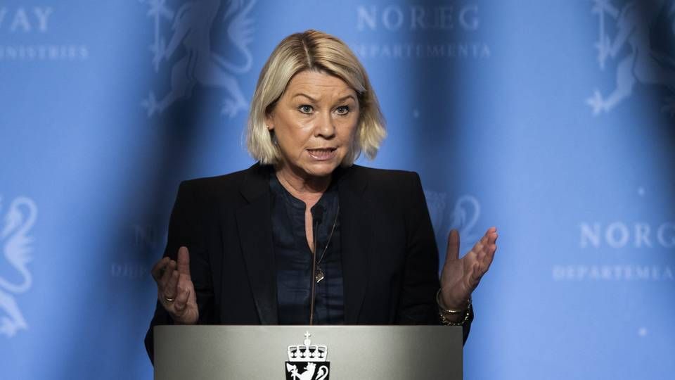 Justis- og beredskapsminister Monica Mæland. | Foto: Berit Roald / NTB