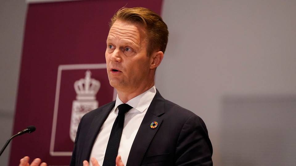 Udenrigsminister Jeppe Kofod (S) opfordrer danske eksportvirksomheder til at forberede sig på brexit, der uanset udfaldet vil vanskeliggøre handlen med briterne. | Foto: Liselotte Sabroe/Ritzau Scanpix