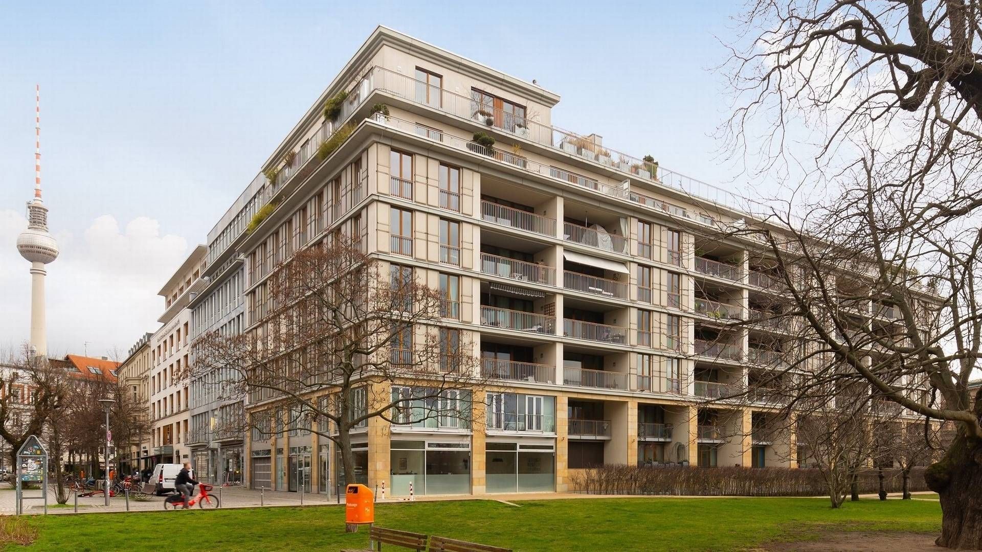 Eines der zwölf Wohnobjekte von Haus Invest, hier am Monbijouplatz in Berlin | Foto: Commerz Real