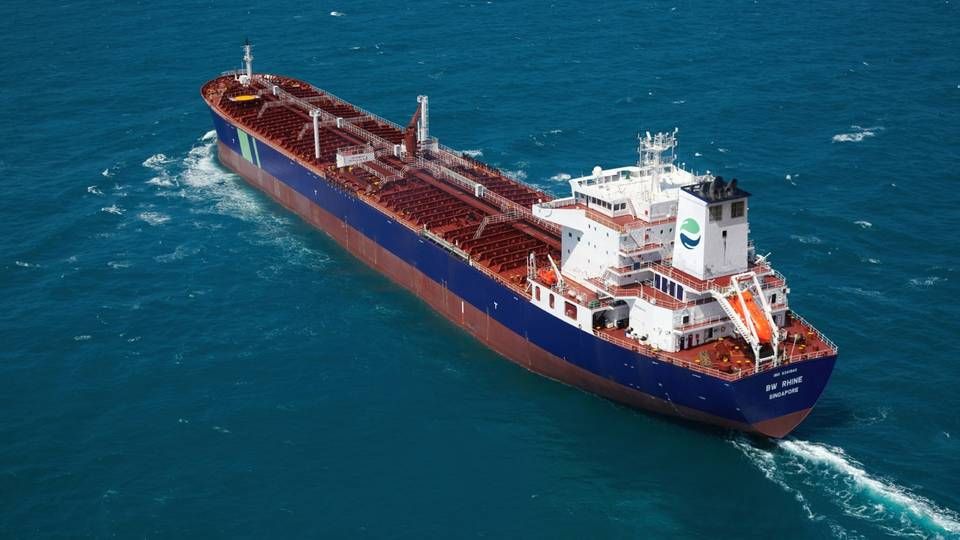 Hafnia ship BW Rhine was hit by an explosion Sunday night in Saudi Arabia. | Photo: PR/Hafnia