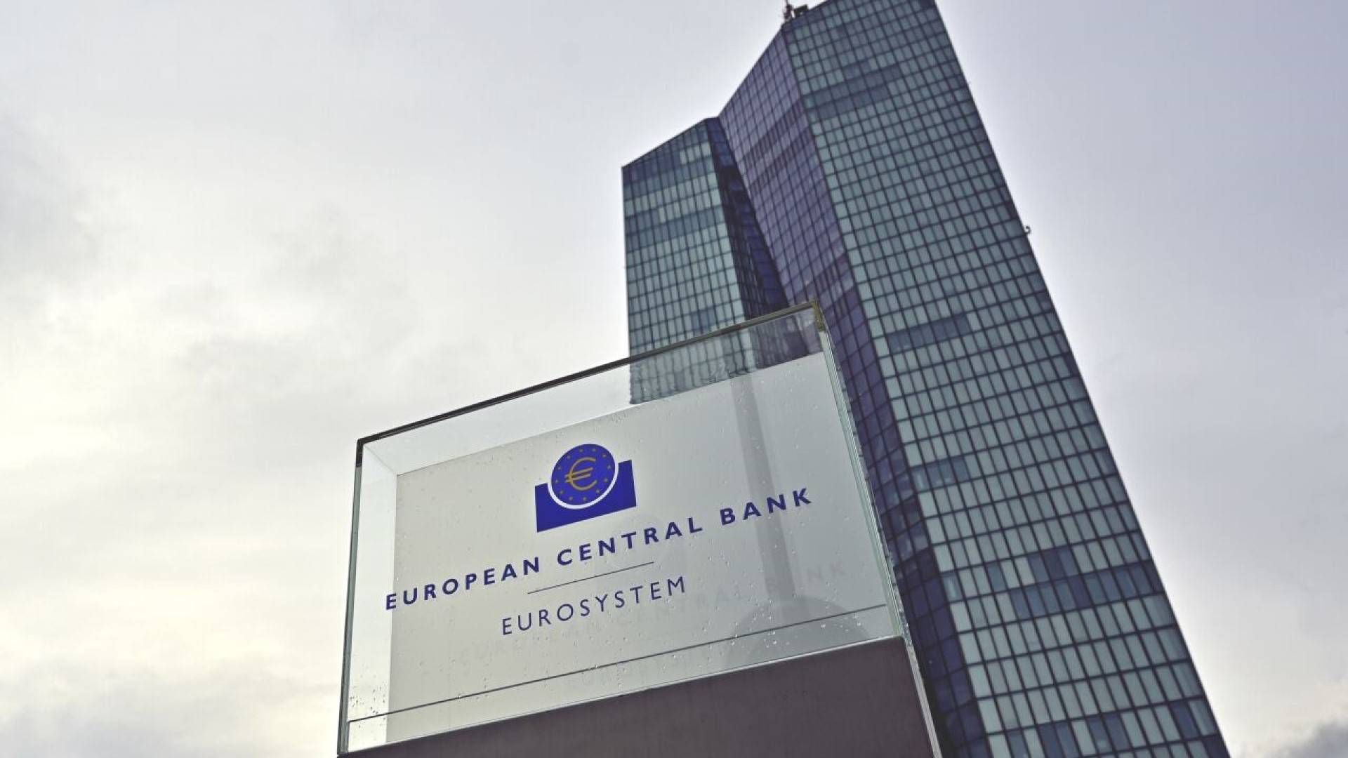 Die Europäische Zentralbank in Frankfurt. | Foto: picture alliance / Daniel Kubirski | Daniel Kubirski