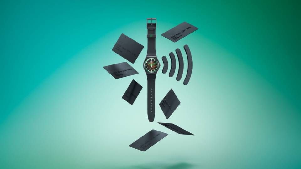 Eine Swatch-Uhr mit Bezahlfunktion. | Foto: Swatch