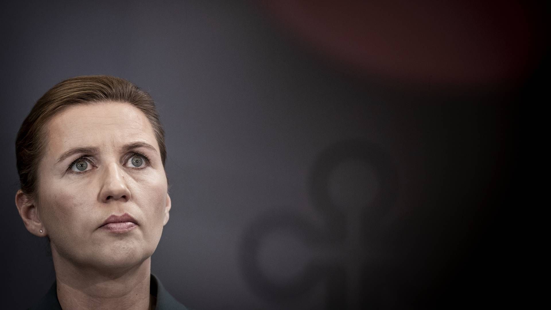 Mette Frederiksen varsler et nyt pressemøde. | Foto: LISELOTTE SABROE//