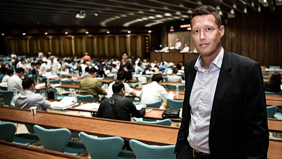 Det er endnu uvist, om adm. direktør i Kopenhagen Fur, Jesper Lauge Christensen, kan tage imod kunder fysisk i auktionen februar 2021. | Foto: PR Kopenhagen Fur