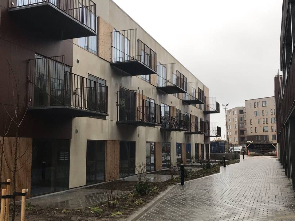 De første 15 boliger i Bådhusene er færdigbyggede, mens de resterende 57 boliger færdiggøres i etaper i det kommende år. | Foto: PR / A. Enggaard