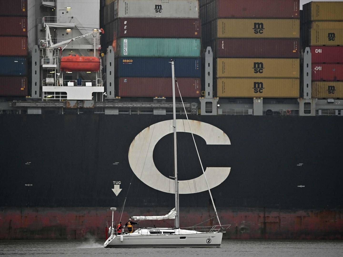 Archive photo. The picture depicts an MSC container liner and not the dry bulk vessel stranded off China. | Photo: Ben Stansall/AFP / AFP