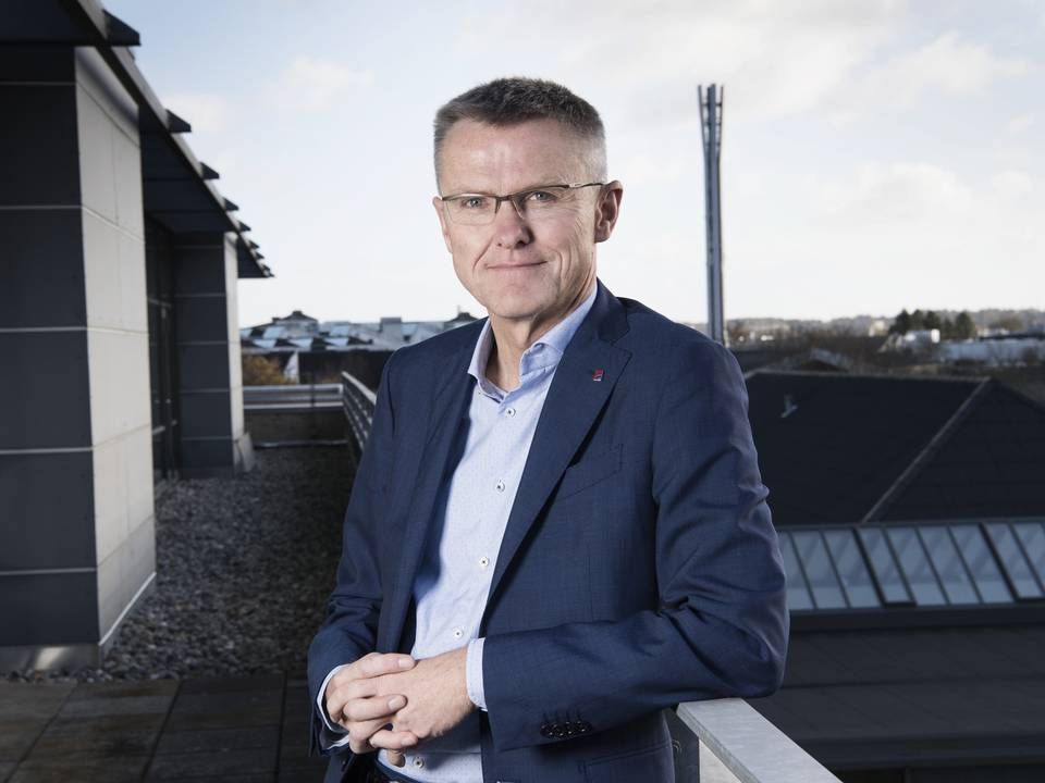 Adm. direktør i Spar Nord, Lasse Nyby, er ikke bekymret for, at de utilfredse kunder, Banknordik overtog for knap ti år siden fra den krakkede Amagerbank, vil blive ved med at være utilfredse. | Foto: Gregers Tycho/ERH