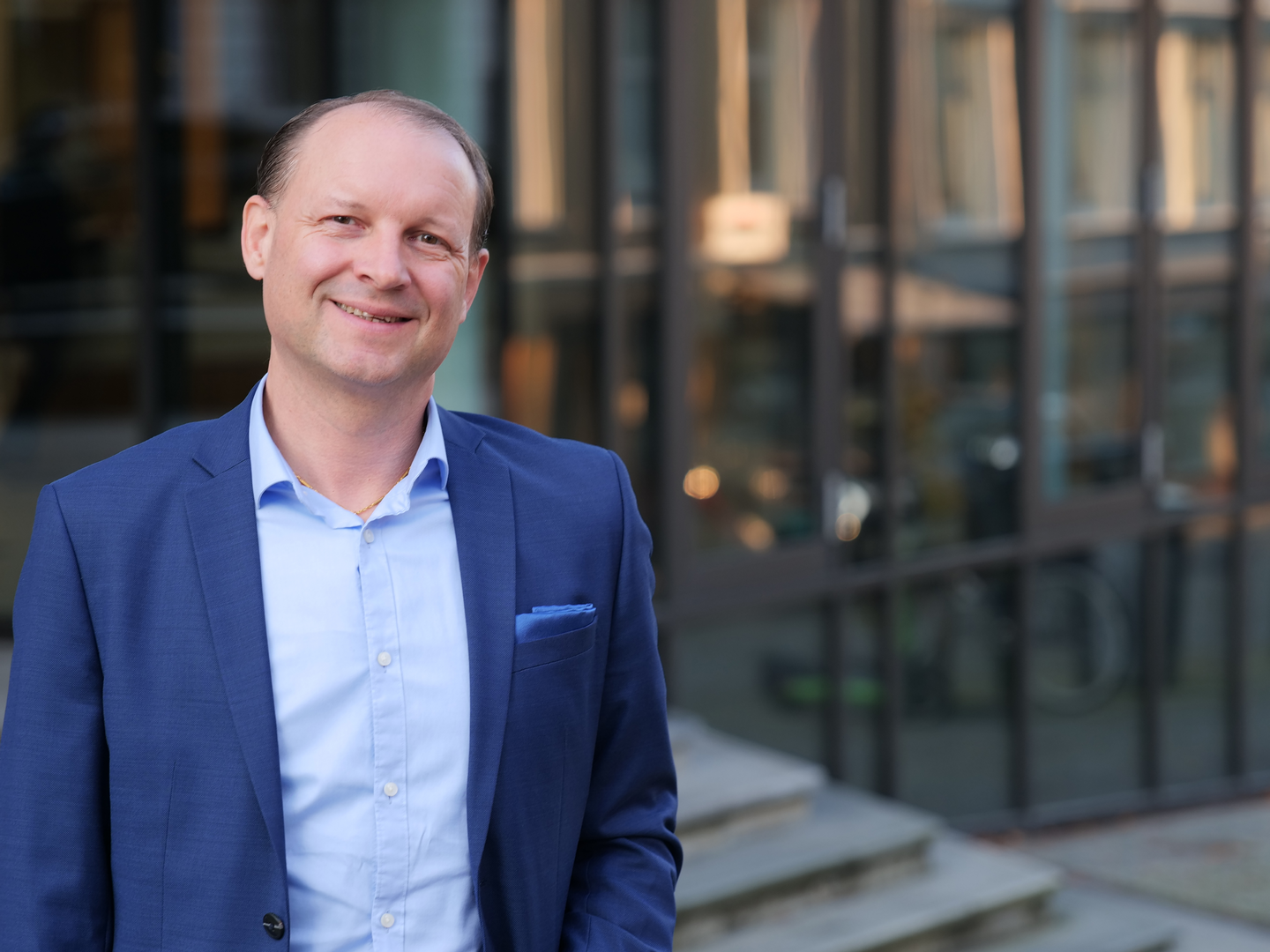 Erik Bjordal, konserndirektør for salg og marked i Frende Forsikring