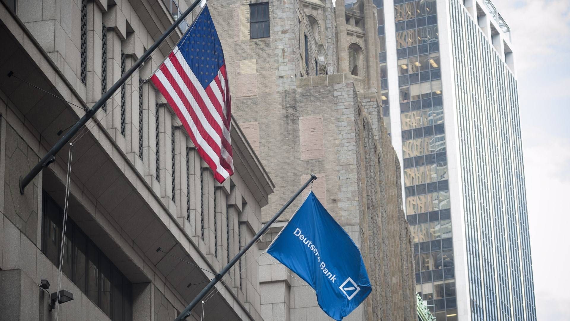 Der Hauptsitz der Deutschen Bank an der Wall Street in New York. | Foto: picture alliance / Photoshot | -