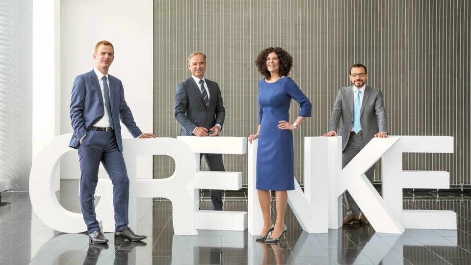Grenke-Vorstand (v.l.): Sebastian Hirsch, Mark Kindermann, Antje Leminsky (Vorstandsvorsitzende), Gilles Christ | Foto: Grenke AG