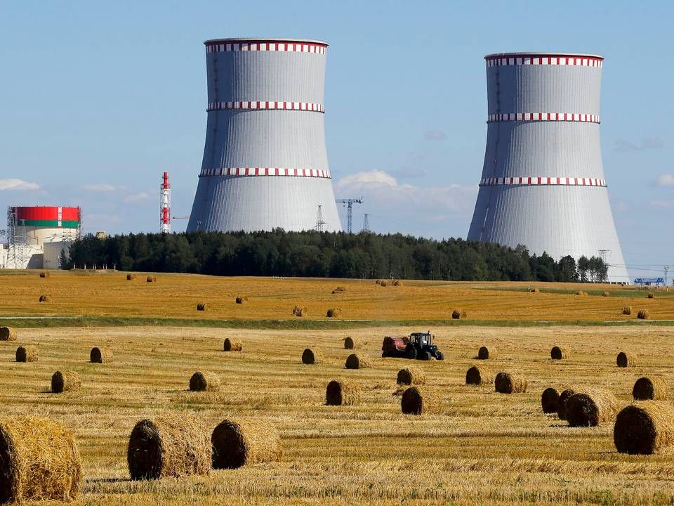Atomkraftværket i Astravets i Hviderusland. | Foto: Sergei Grits/AP/Ritzau Scanpix