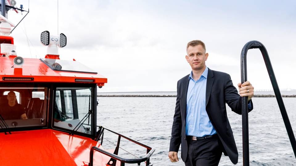 Erik Merkes Nielsen, direktør i Danpilot, skal forhandle ny overenskomst for lodserne med Lederne Søfart/Danske Lodser. | Foto: PR-foto Danpilot