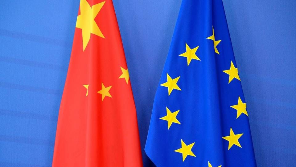 Både Kina og EU håber på, at aftalen kan forbedre investeringsmulighederne. | Foto: THIERRY CHARLIER/AFP / AFP