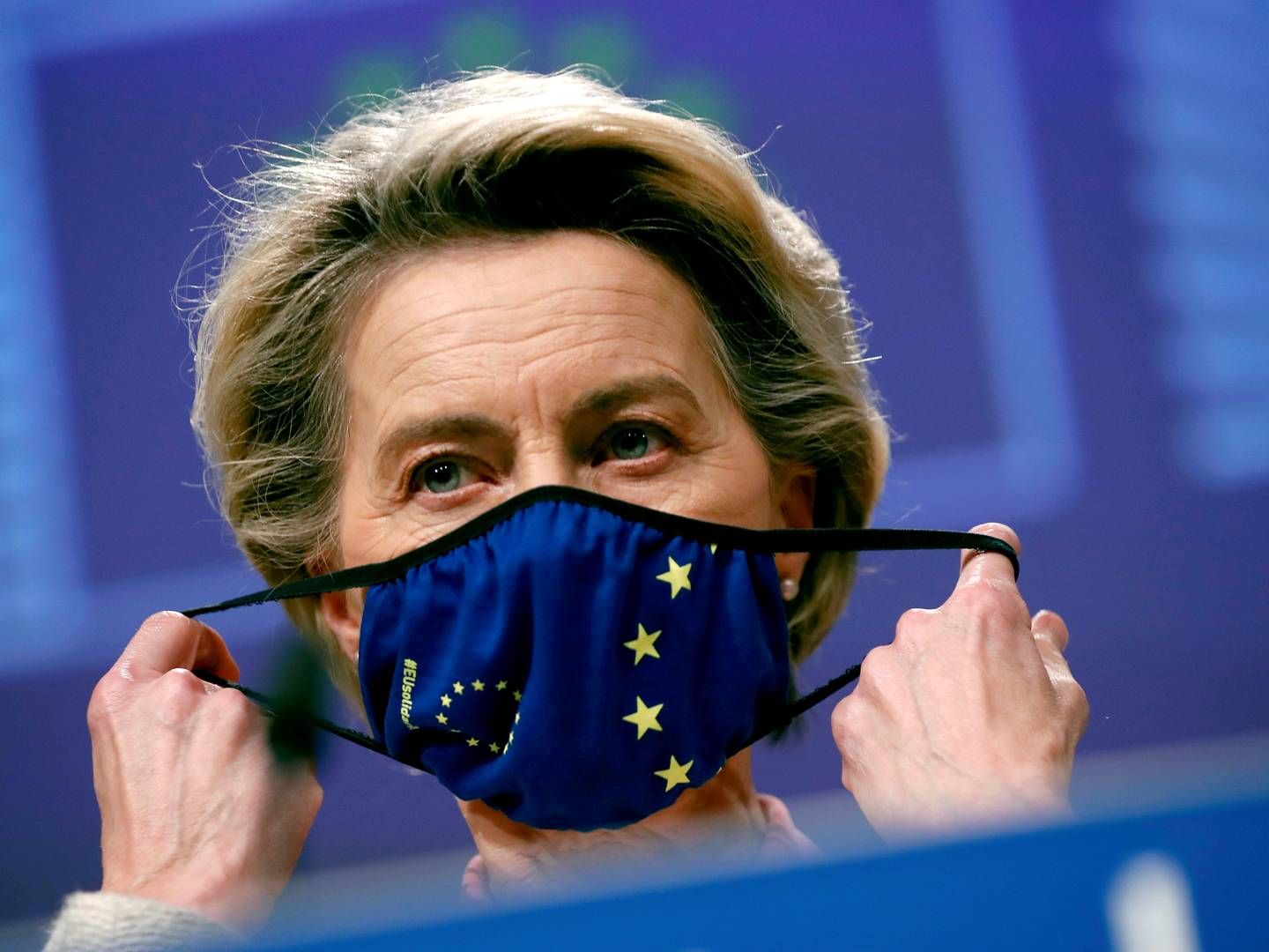 EU-Kommissionens formand, Ursula von der Leyen | Foto: POOL/REUTERS / X80003