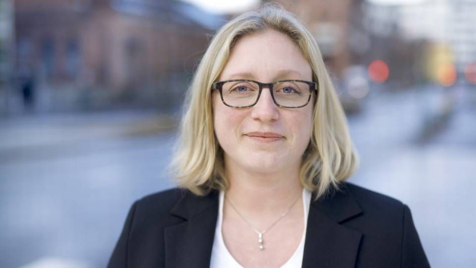 Agathe Bryde Schjetlein, bærekraftansvarlig i Finans Norge. | Foto: Finans Norge