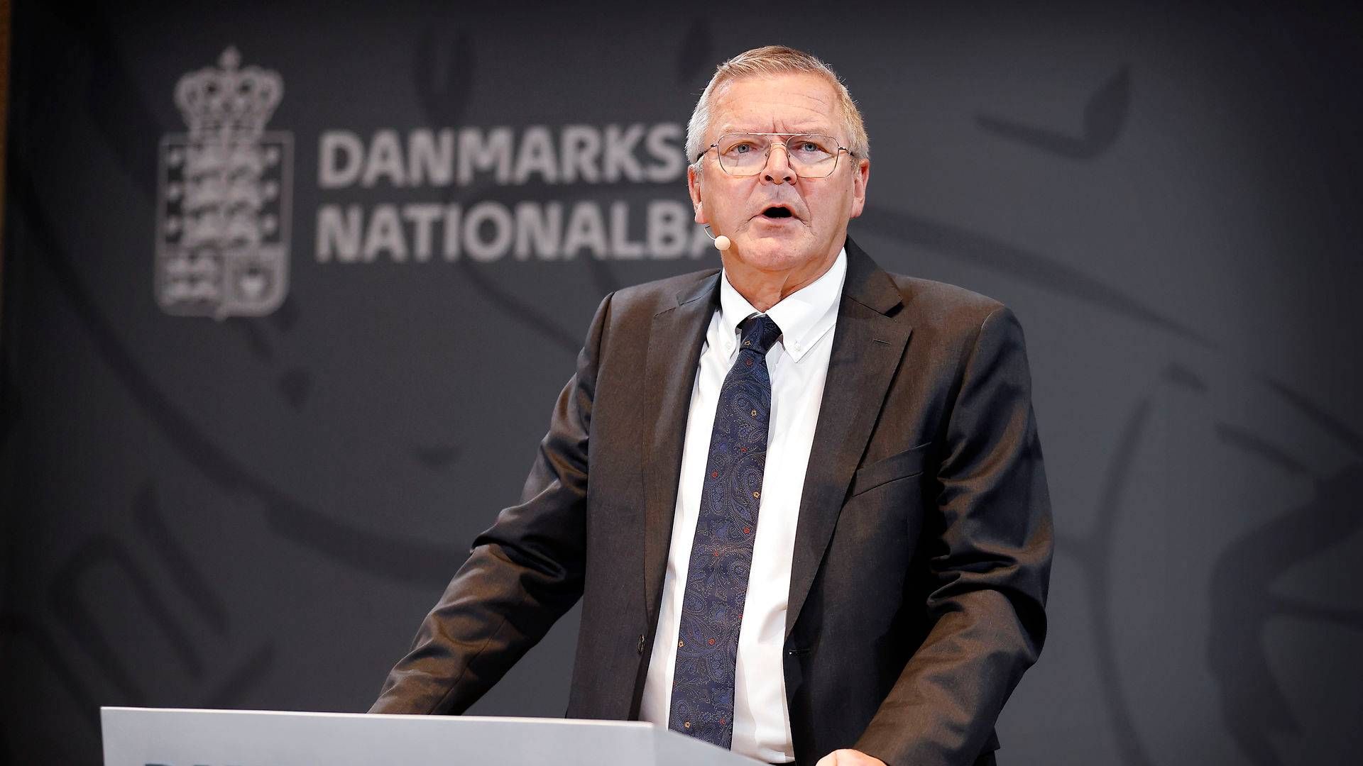 Nationalbankdirektør Lars Rohde kan blive nødt til at gå i valutamarkederne i de kommende måneder. | Foto: Jens Dresling/Ritzau Scanpix