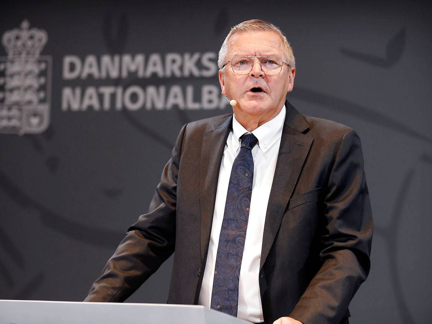 Nationalbankdirektør Lars Rohde kan blive nødt til at gå i valutamarkederne i de kommende måneder. | Foto: Jens Dresling/Ritzau Scanpix