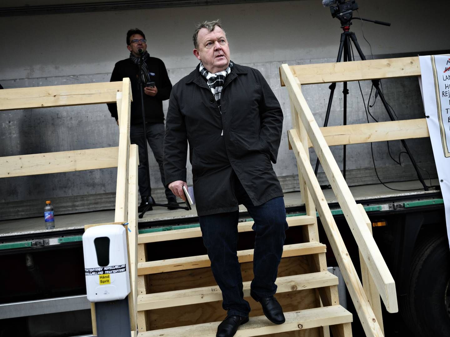 Peter Gæmelke er "meget uforstående" over for Lars Løkkes kritik. | Foto: Philip Davali