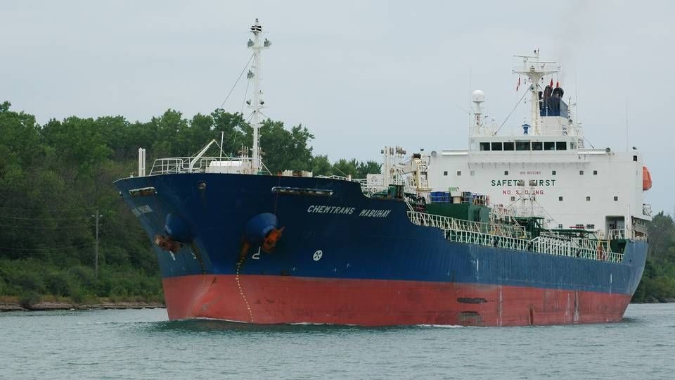 Arkivfoto fra 2011 af skibet, der i dag hedder Hankuk Chemi. | Foto: SHIPHOTOS...BY PAUL BEESLEY/via REUTERS / X04130