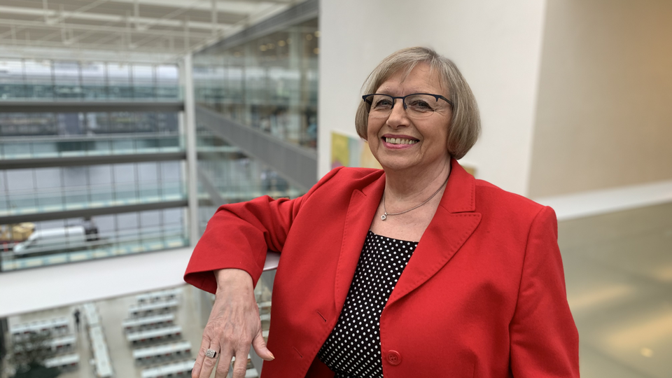 Else Debel nåede over 50 år i forsikringsbranchen. Nu er hun gået på pension som erhvervschef i Gjensidige. | Foto: PR