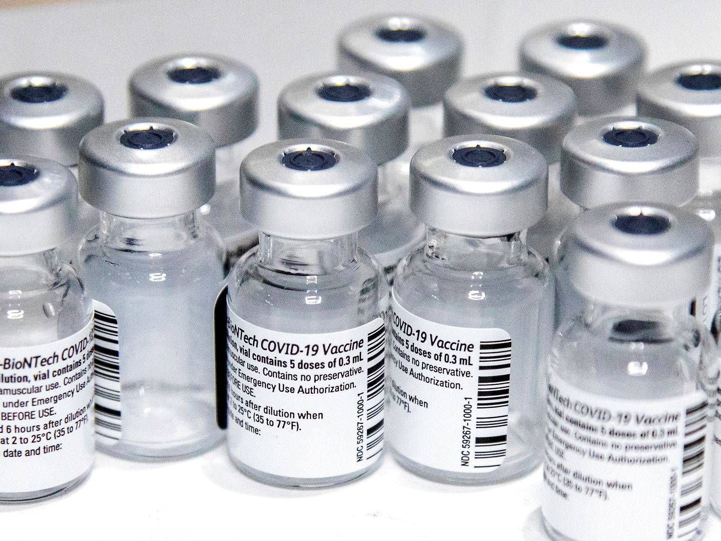 EU forhandler nu om at købe flere vaccinedoser af Pfizer/BioNTech | Foto: Carlos Osorio/Reuters/Ritzau Scanpix