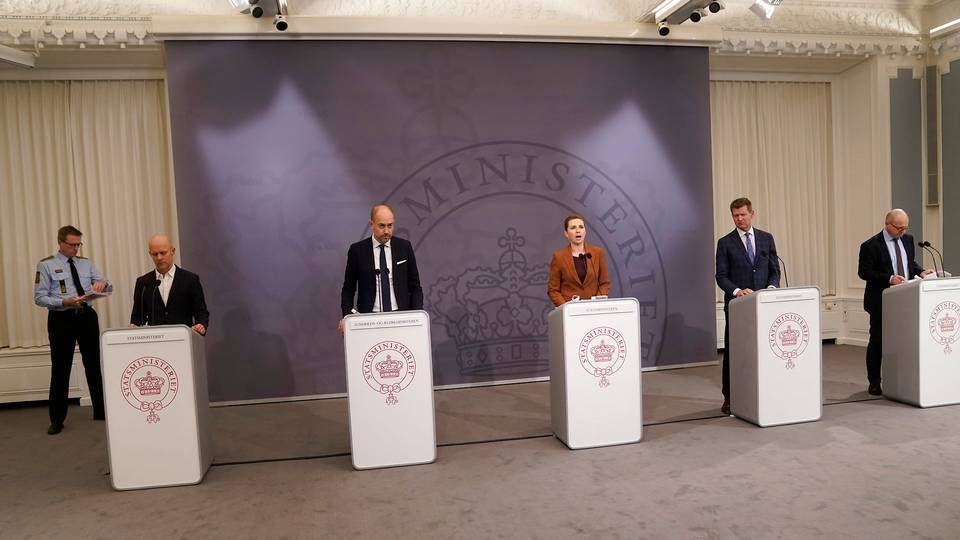 Pressemøde i Statsministeriet | Foto: Liselotte Sabroe/Ritzau Scanpix