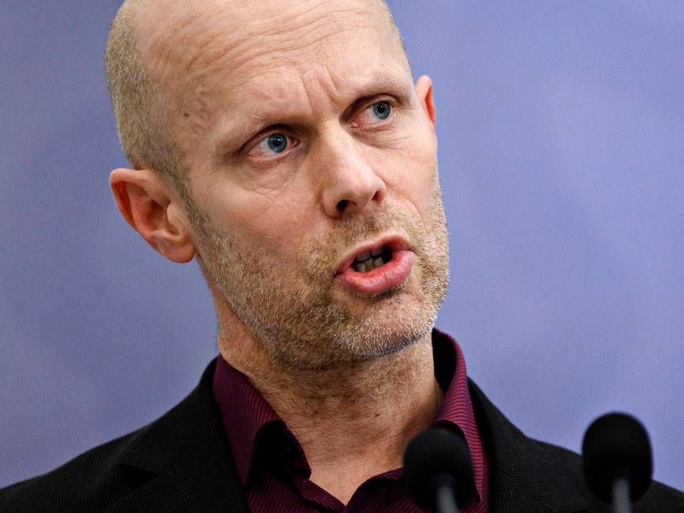 "Vi arbejder på bedre smitteopsporing rettet mod dem, der bærer denne variant," siger Henrik Ullum, direktør for Statens Serum Institut. | Foto: Philip Davali/Ritzau Scanpix