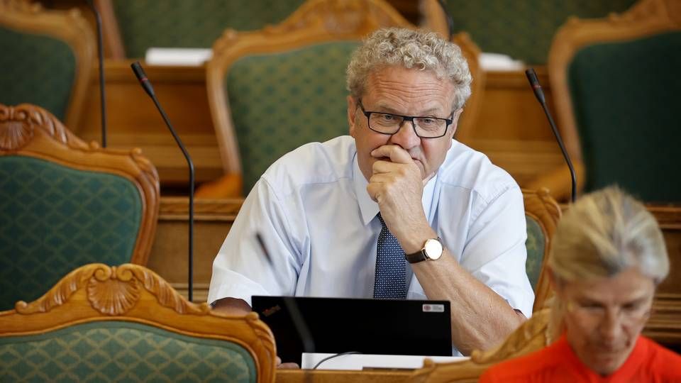 Preben Bang Henriksen (V) var Venstres repræsentant ved onsdagens møde i et underudvalg under Udvalget for Forretningsordenen, hvor de to advokater fremlagde deres vurdering af Instrukskommissionens konklusioner. | Foto: Jens Dresling